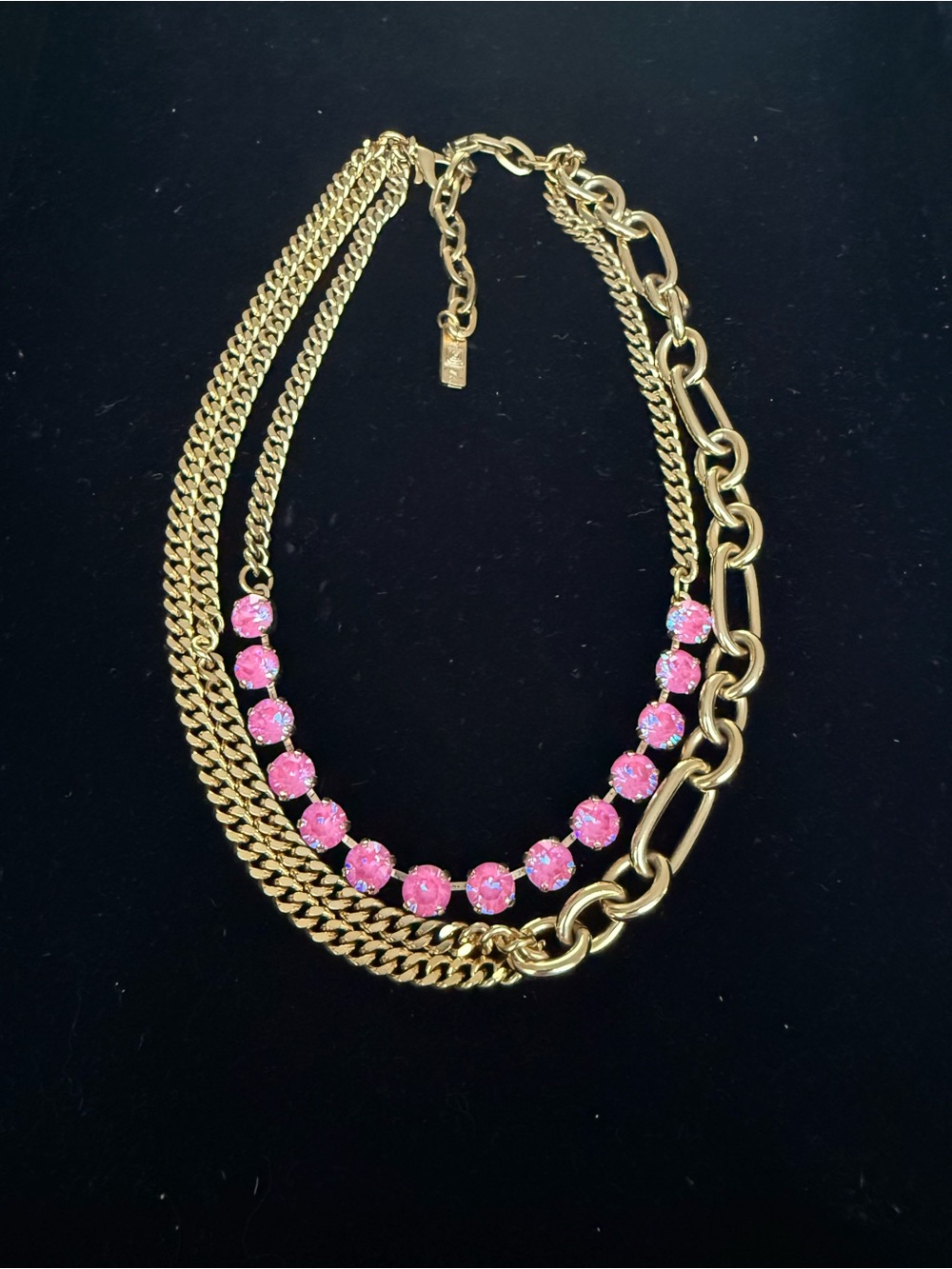 TOVA Cricket Necklace in Poppy Ignite